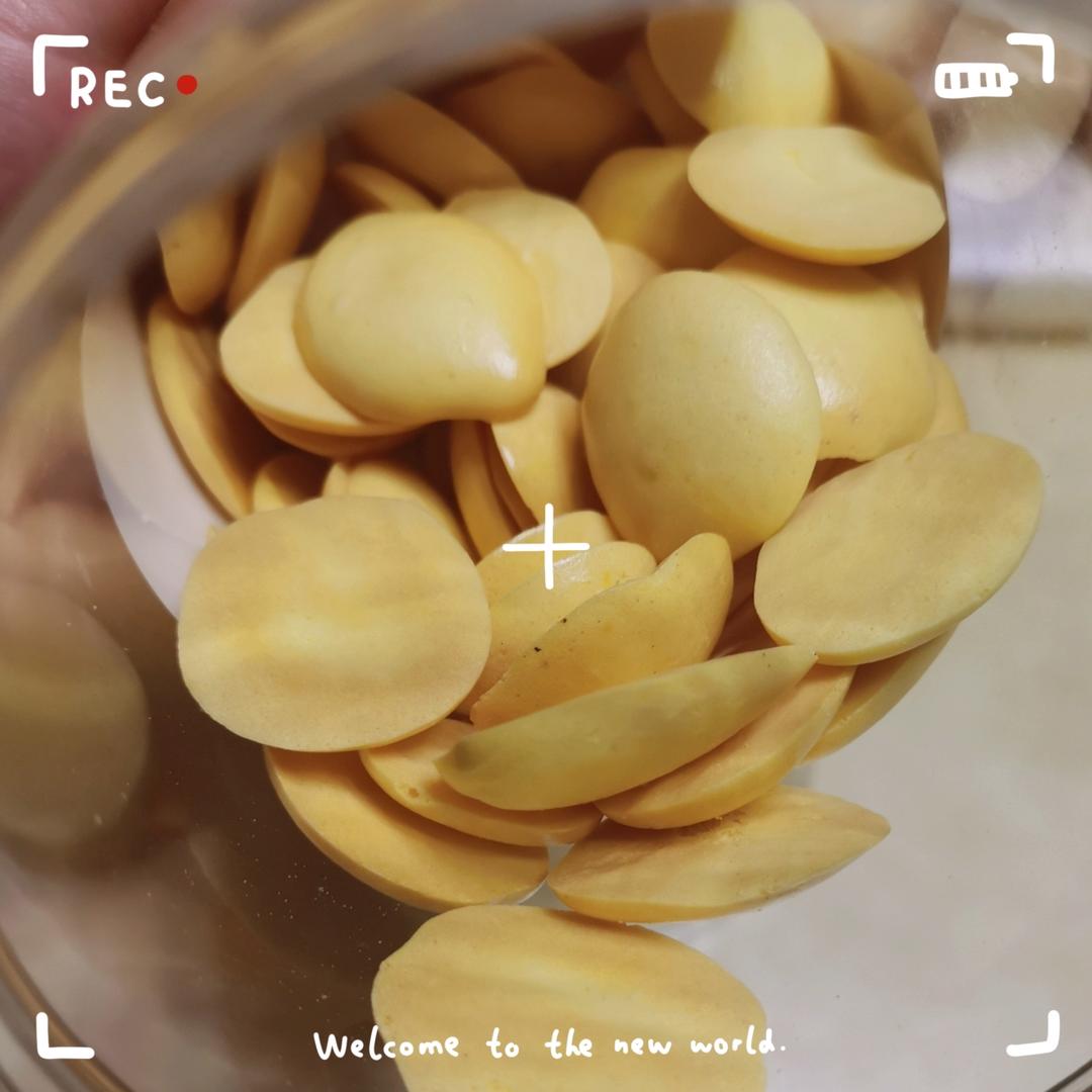 鸡蛋小饼干🥚蛋黄饼干，消耗蛋黄，无油减糖（适合十个月以上宝宝）