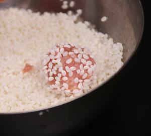珍珠糯米肉丸子（卡亿蒸箱食谱）的做法 步骤4