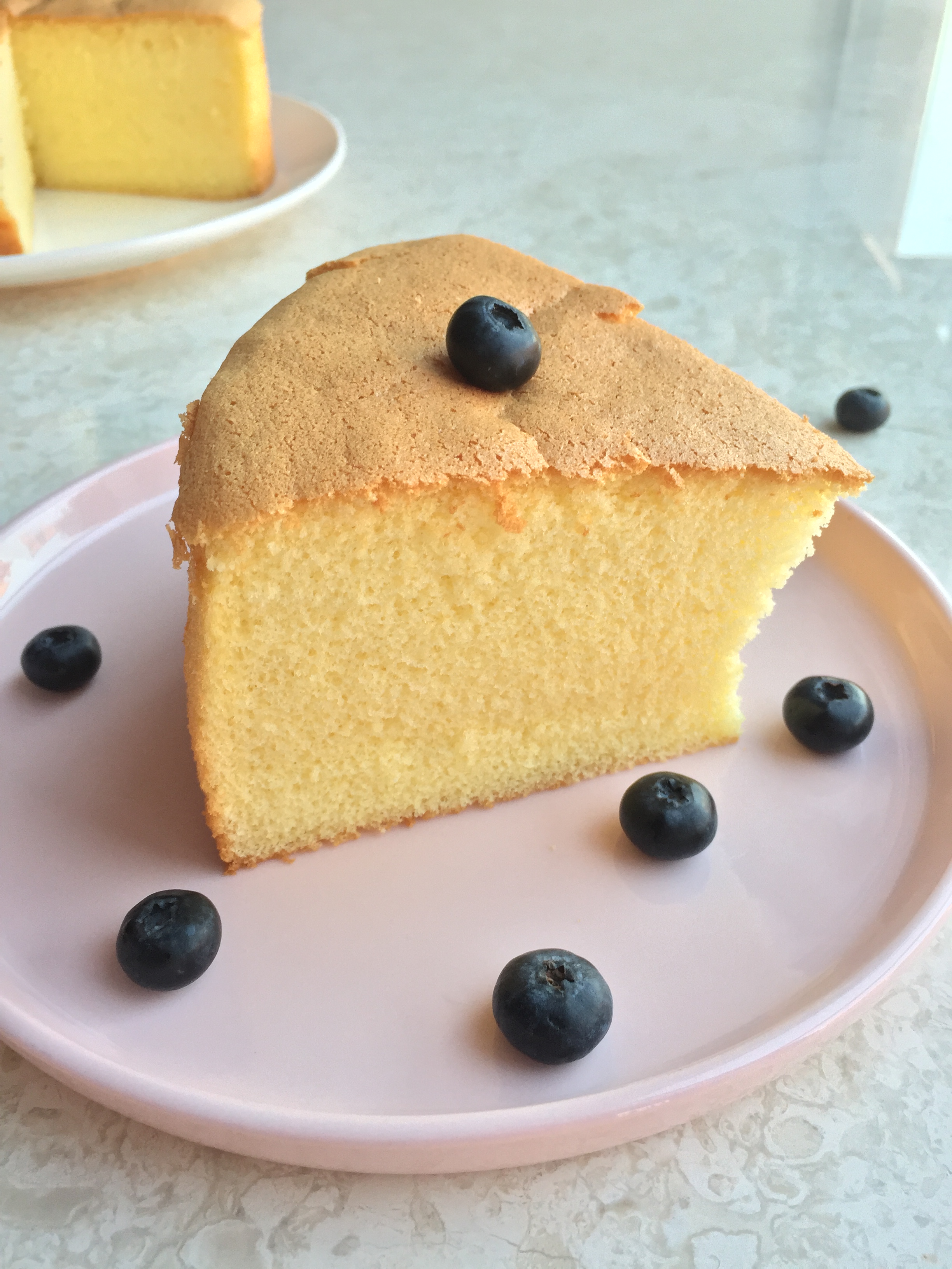 做蛋糕的小面包做的简单易操作的分蛋式海绵蛋糕