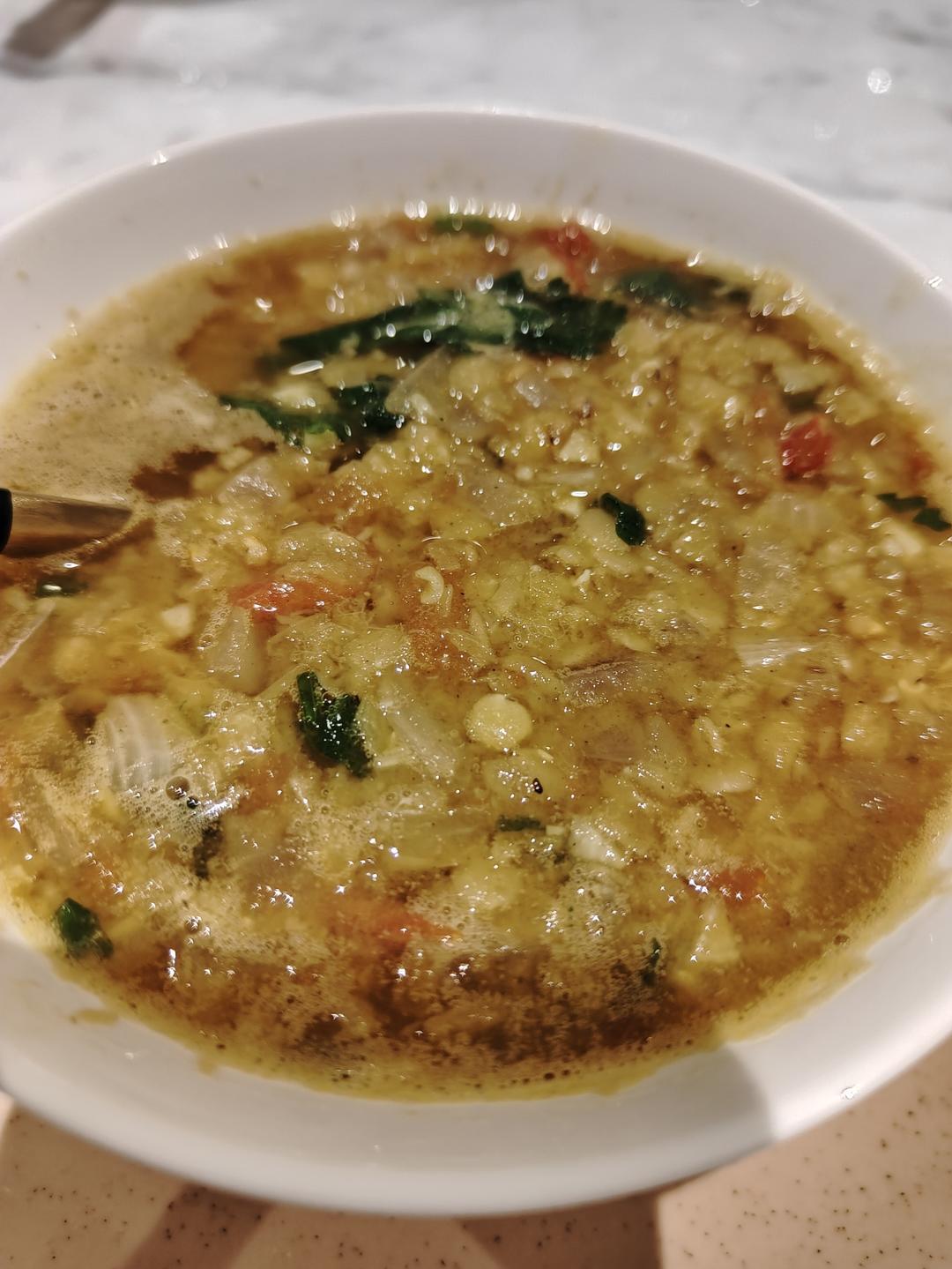 【玩香料】印度红扁豆汤 Red Lentil Dhal