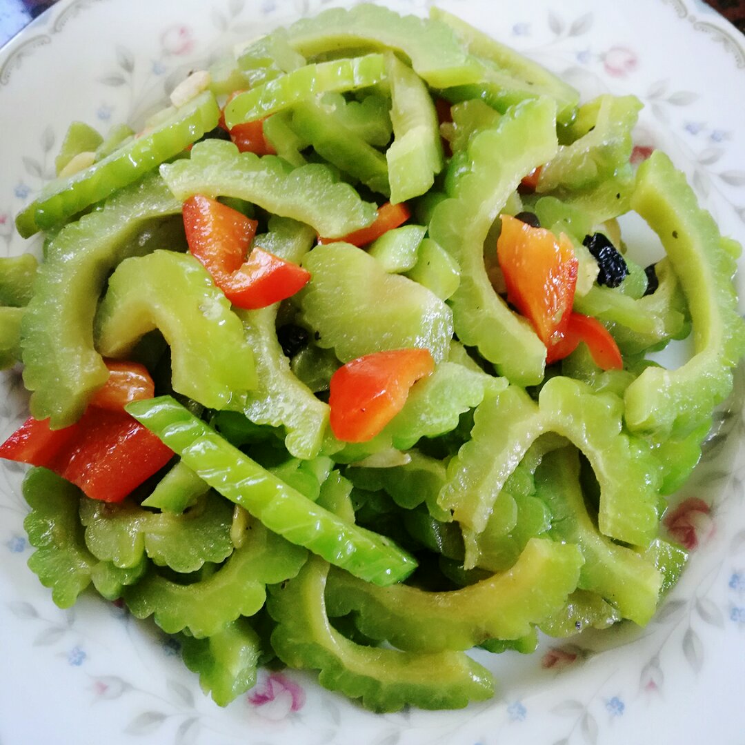 清炒苦瓜