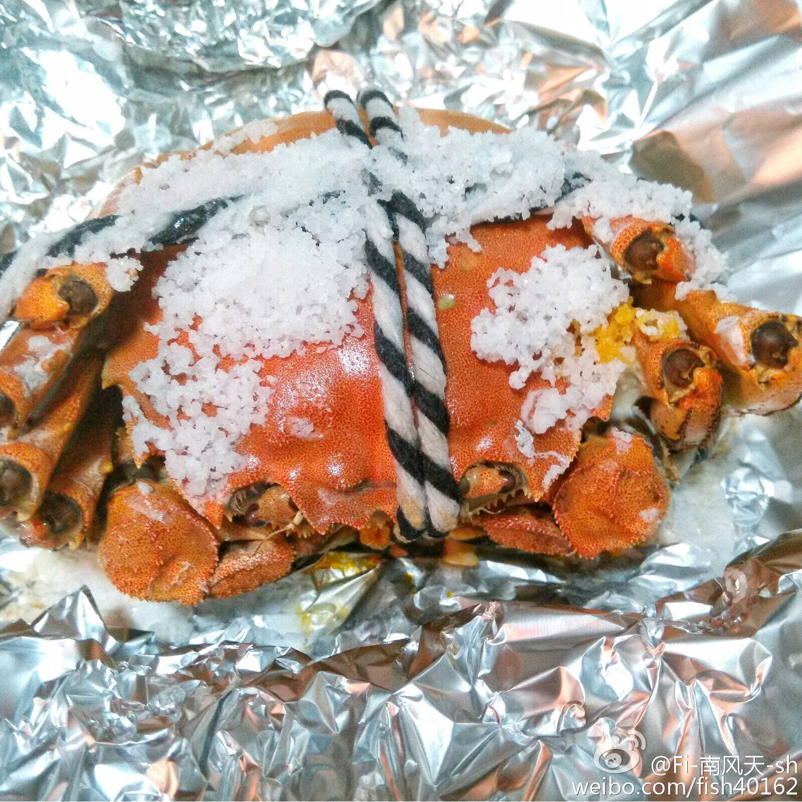盐烤蟹（省盐省事儿烤箱版）