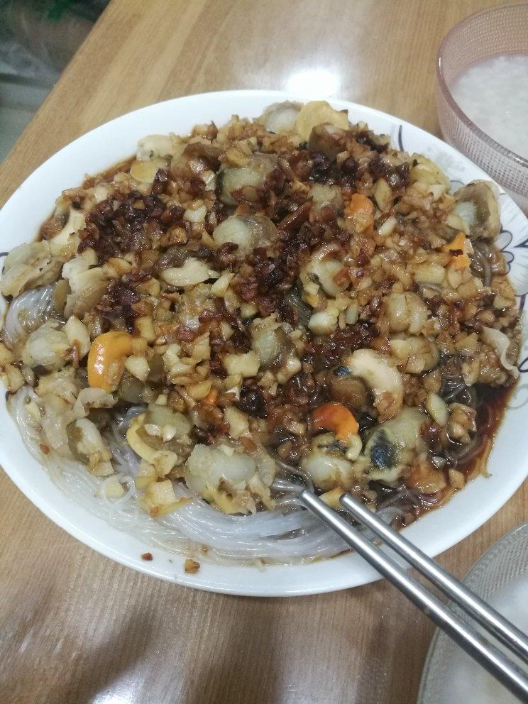 蒜蓉粉丝蒸鸳鸯贝