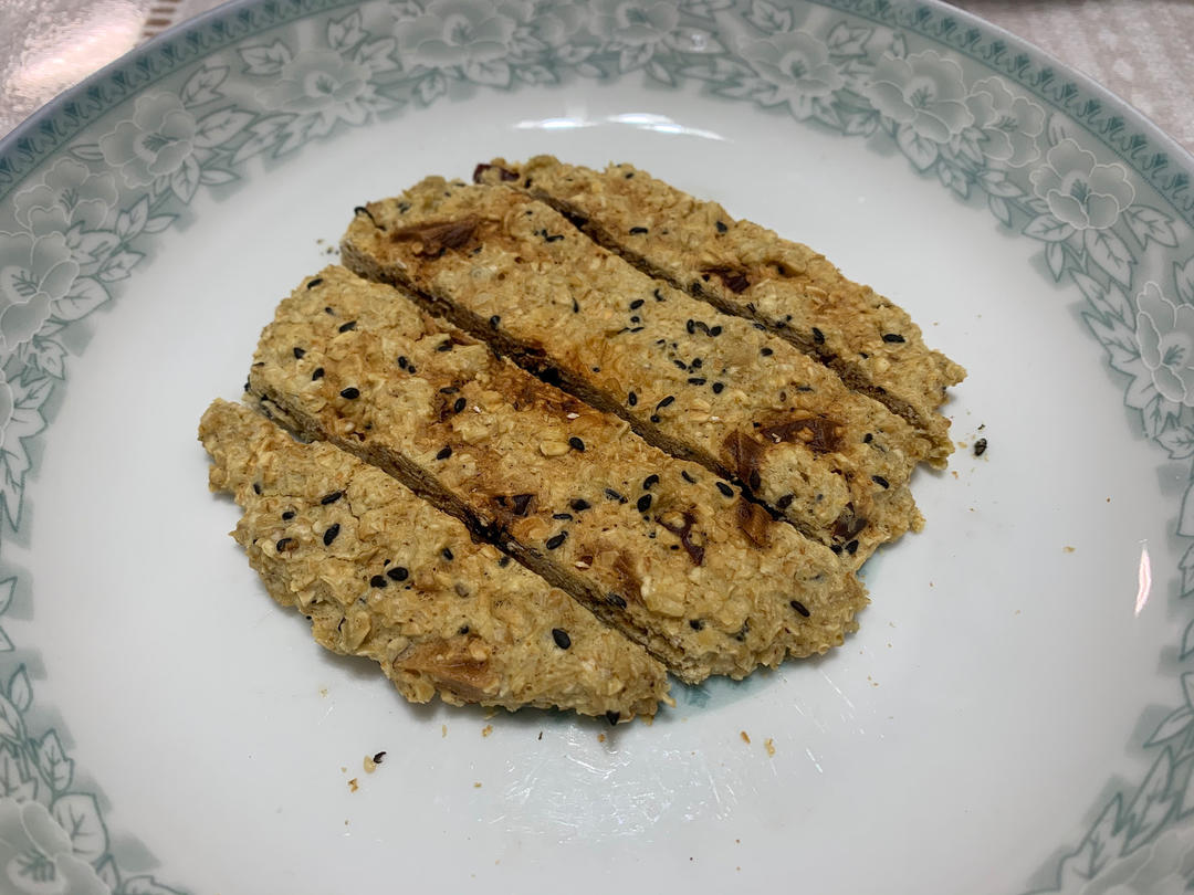 微波炉平底锅版燕麦饼干