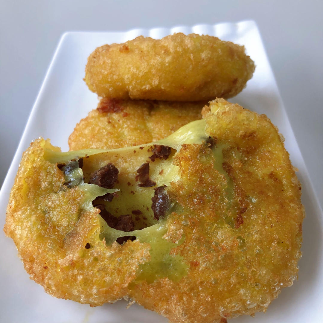 简单方便的黄米面炸糕