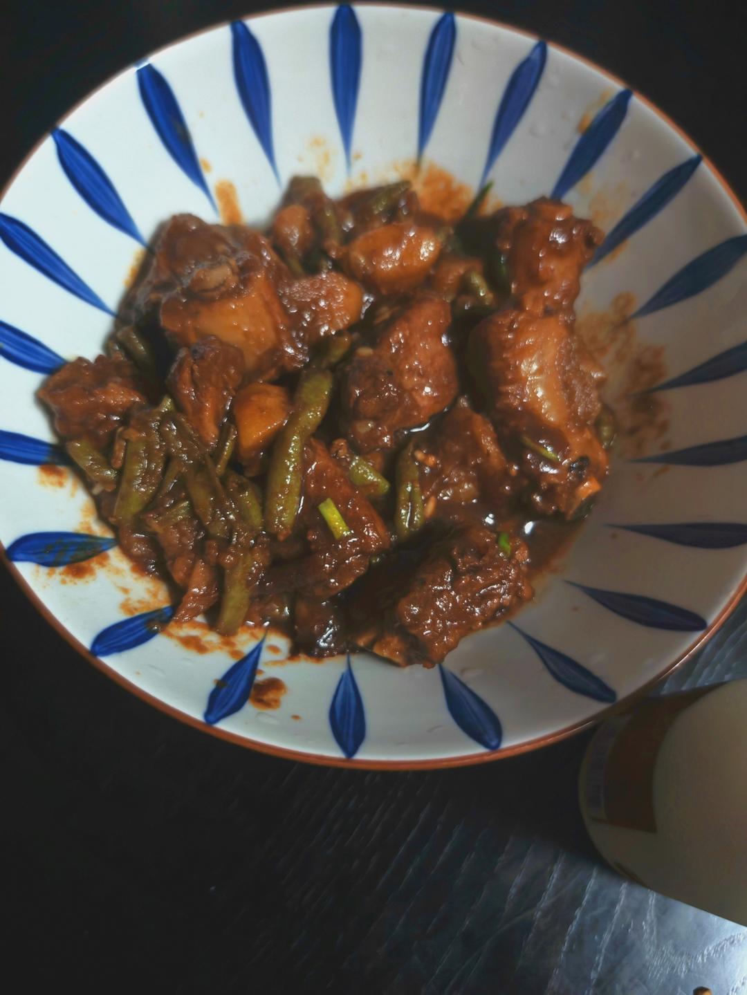 硬菜代表--排骨炖豆角土豆（豆角焖面胚子）