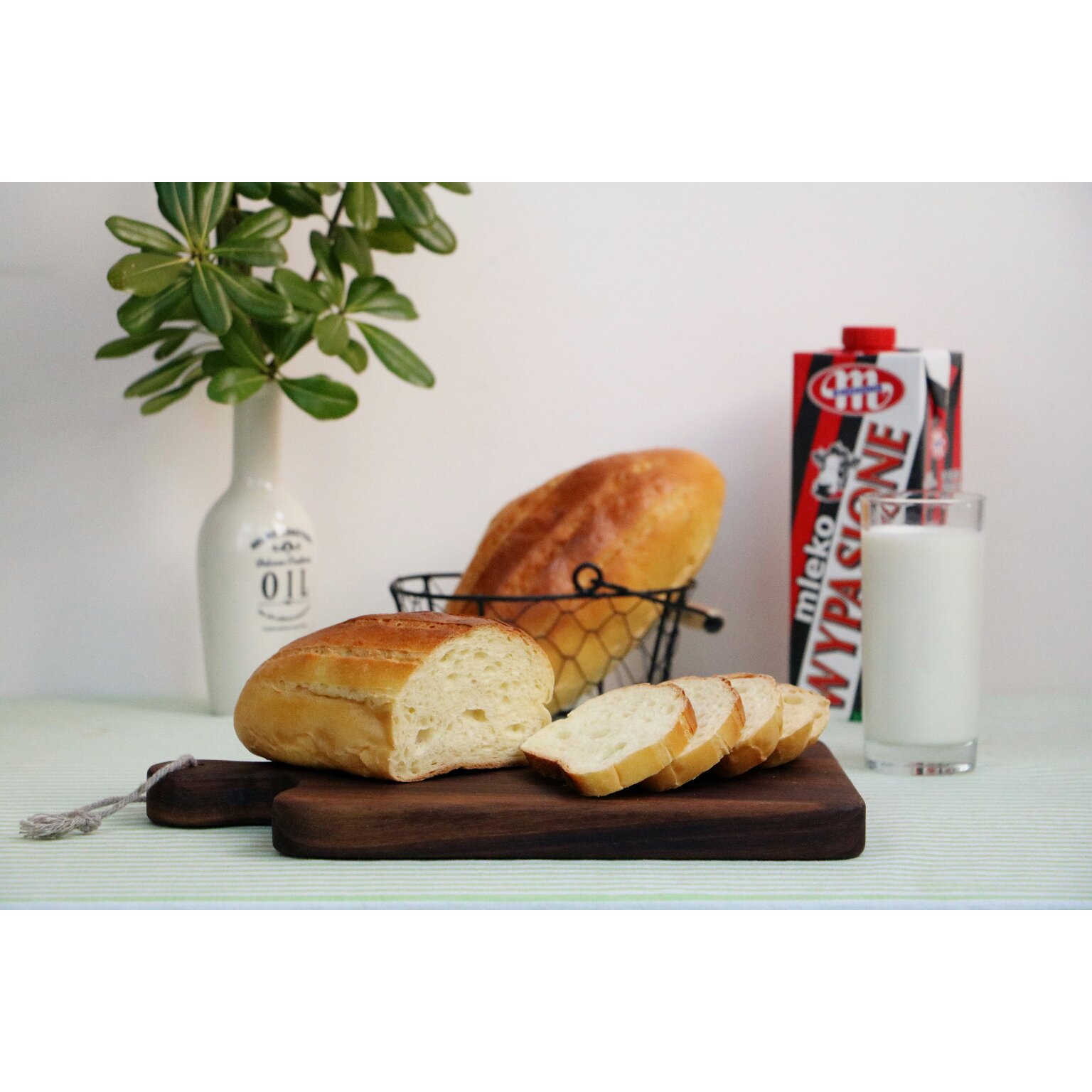 软式法国面包-牛奶哈司