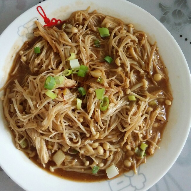酱炒金针菇