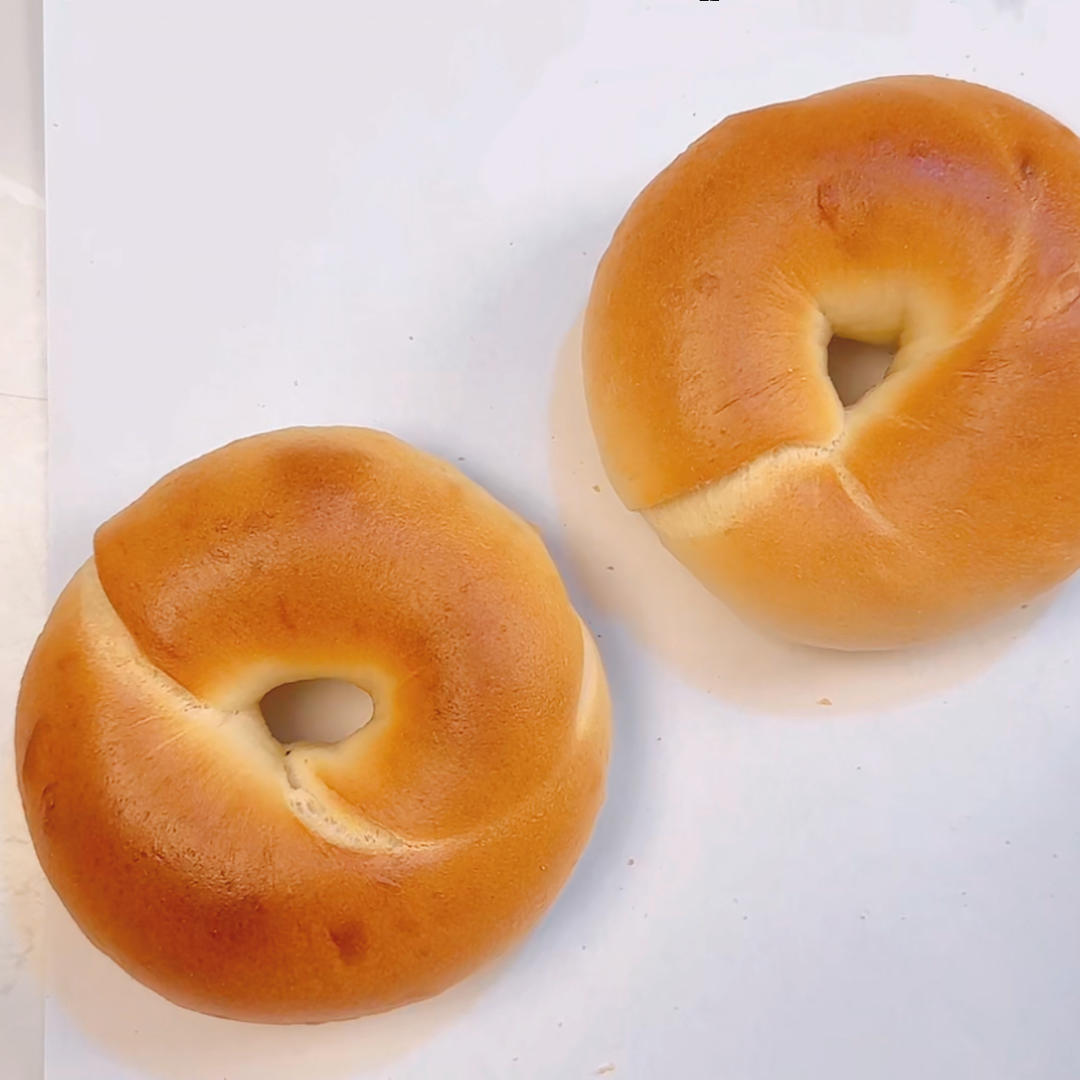 【盐奶贝果🥯的做法步骤图，盐奶贝果🥯怎么做好吃】R0sy…