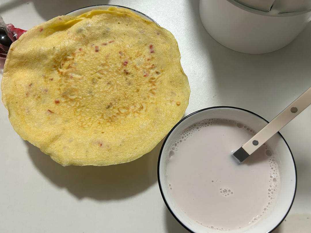葱花鸡蛋饼