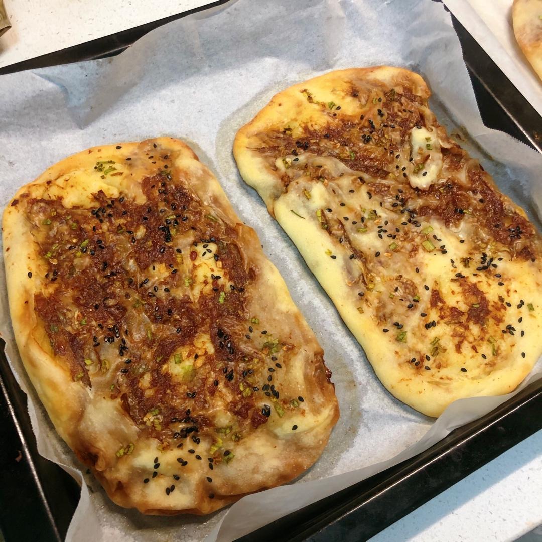 👩‍🍳香喷喷的榨菜鲜肉锅盔～吃一次忘不了💁🏻‍♀️