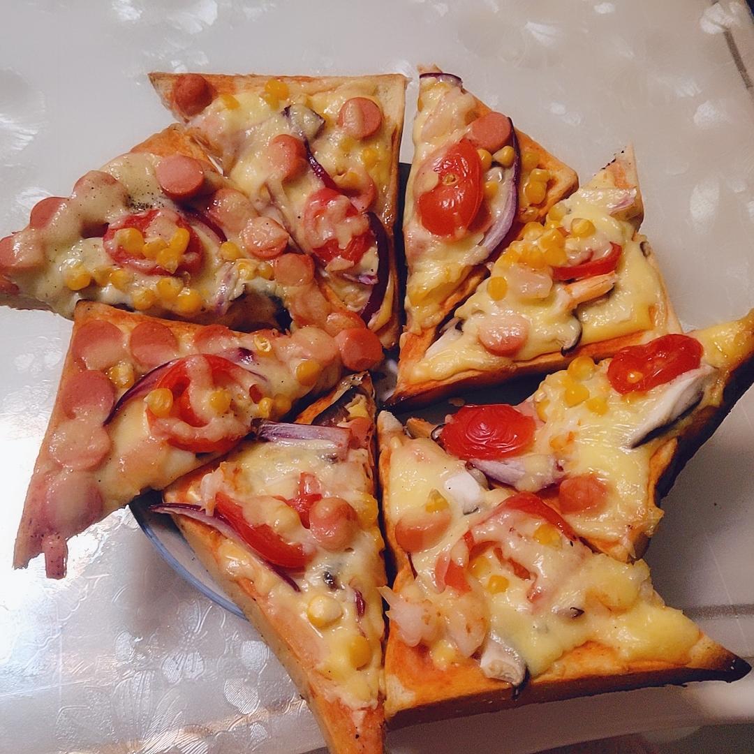 吐司披萨🍕的做法