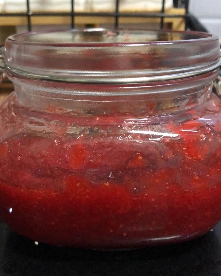 自制无添加草莓酱