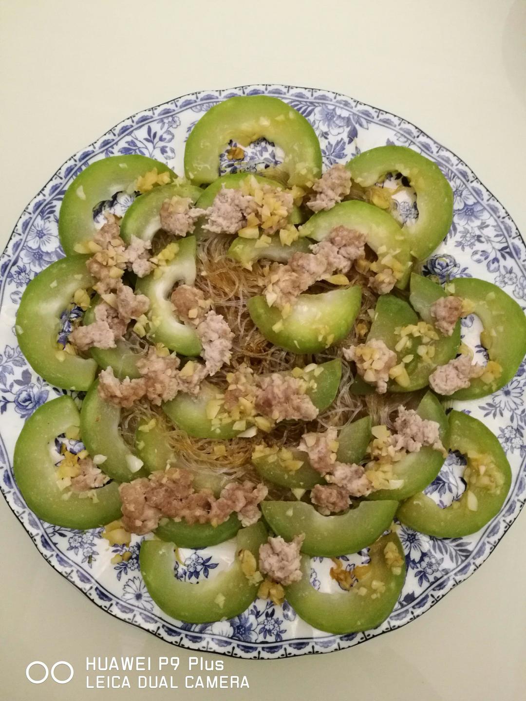蒜蓉粉丝蒸节瓜（小冬瓜）