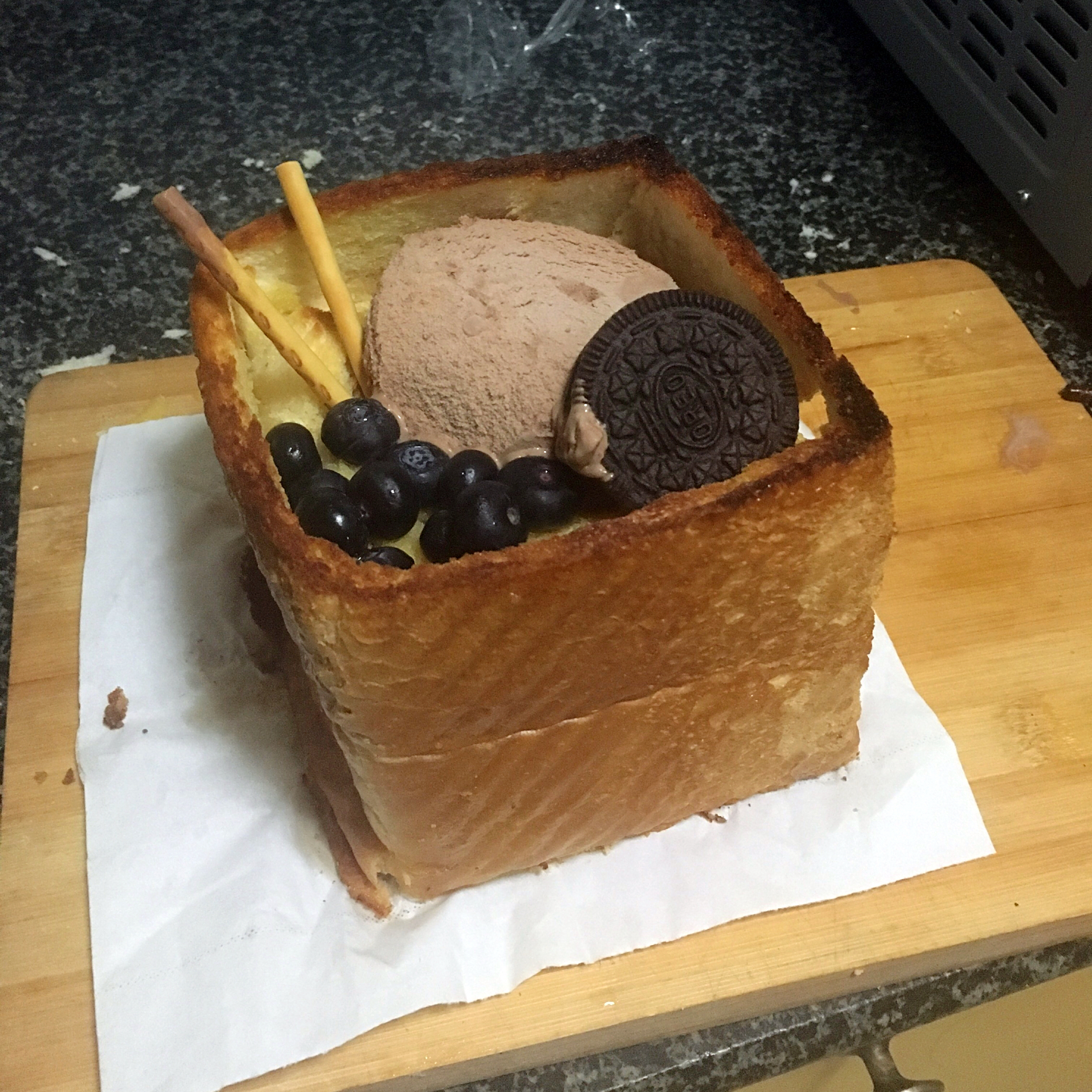 港式蜂蜜厚多士(浓郁版)