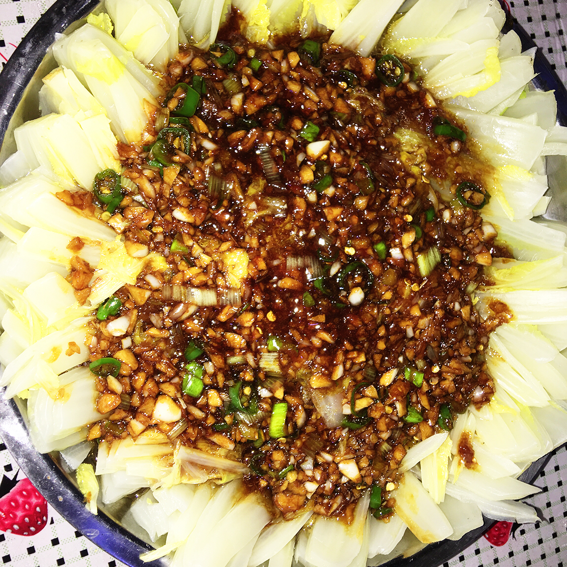 蒜蓉粉丝娃娃菜