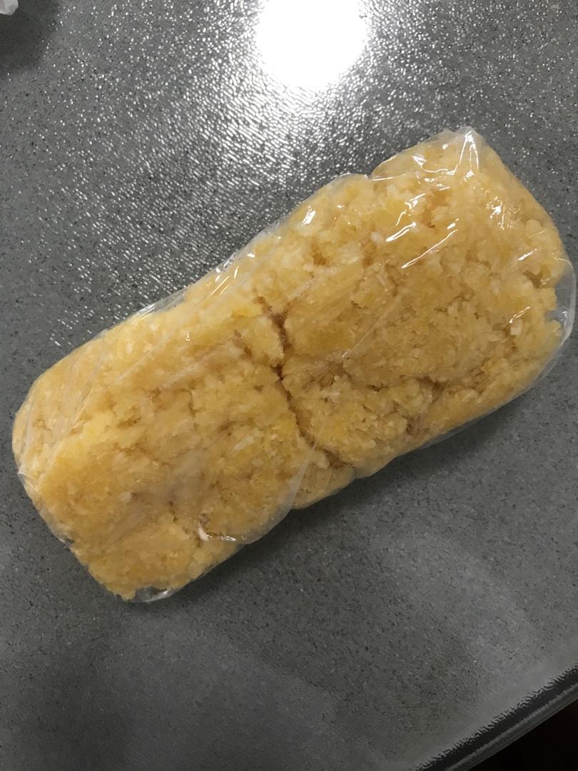 黄金椰蓉馅（附椰蓉酥、豆沙馅做法）