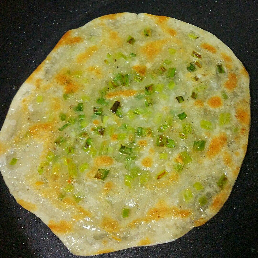 饺子皮葱油饼