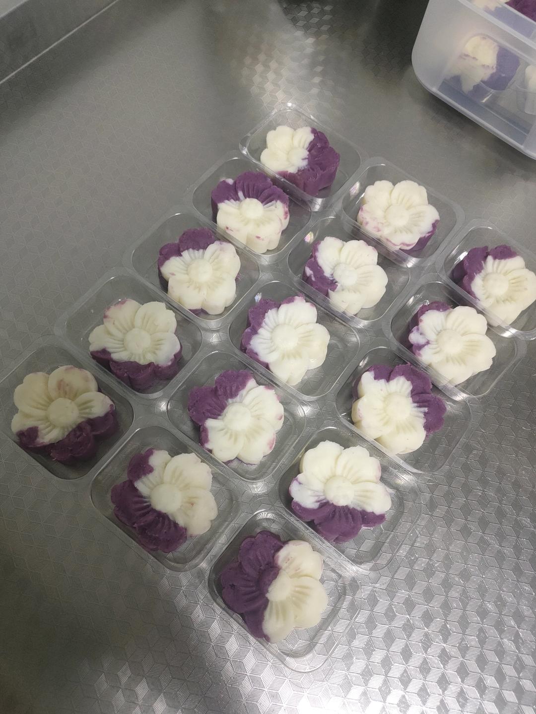 紫薯山药糕