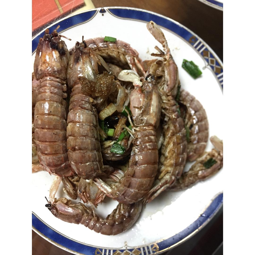 椒盐皮皮虾