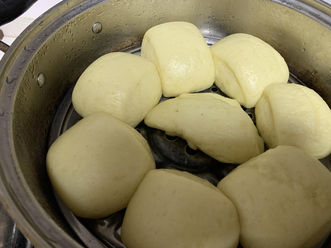 🔥一次性发酵的玉米面馒头‼️