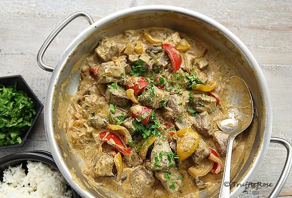 俄式酸奶油炖牛肉的做法