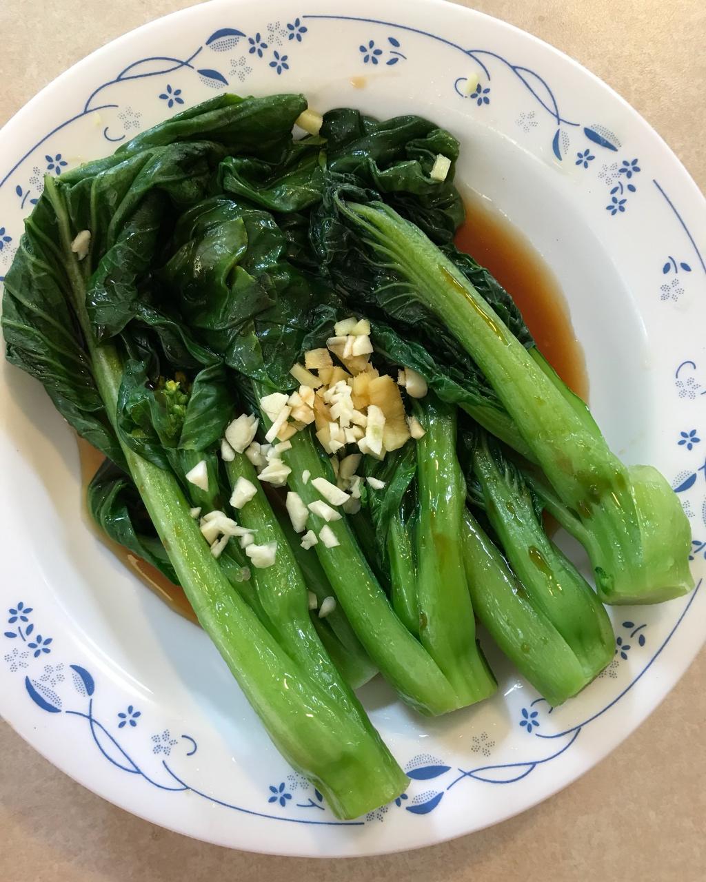 婧_m738做的白灼芥蓝