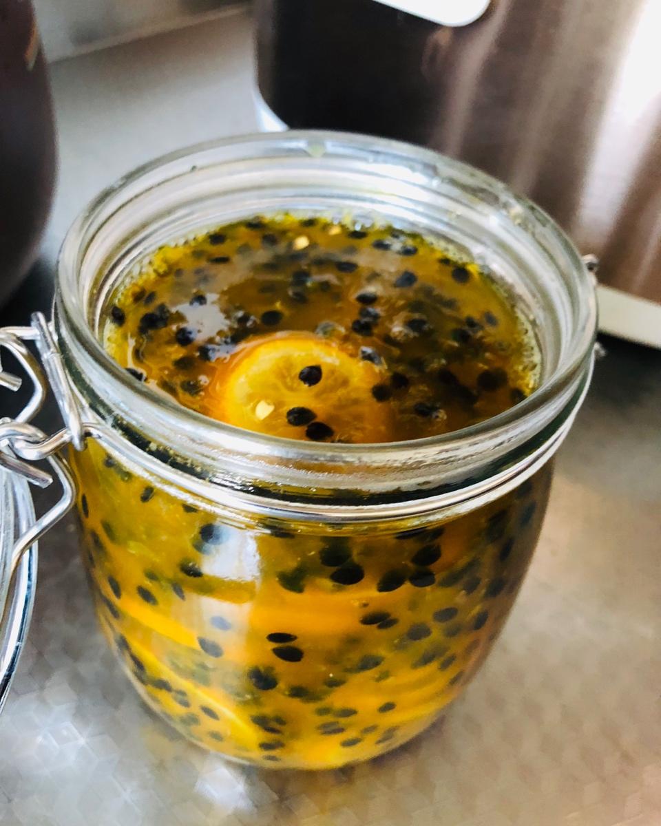 洁然一身_h29m做的百香果柠檬蜜