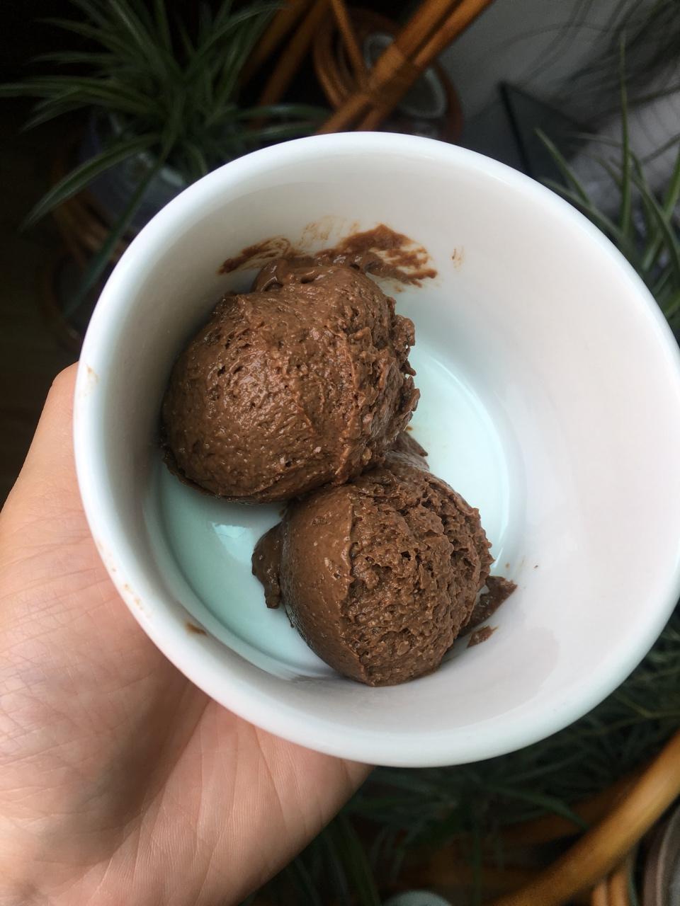 零负担巧克力冰淇淋丨健康·零食