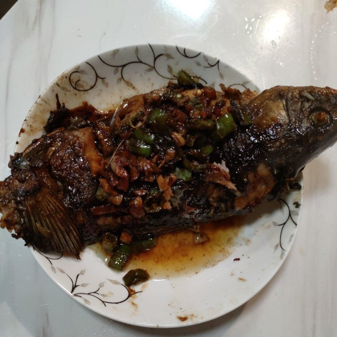 香煎鲫鱼（简单易做）