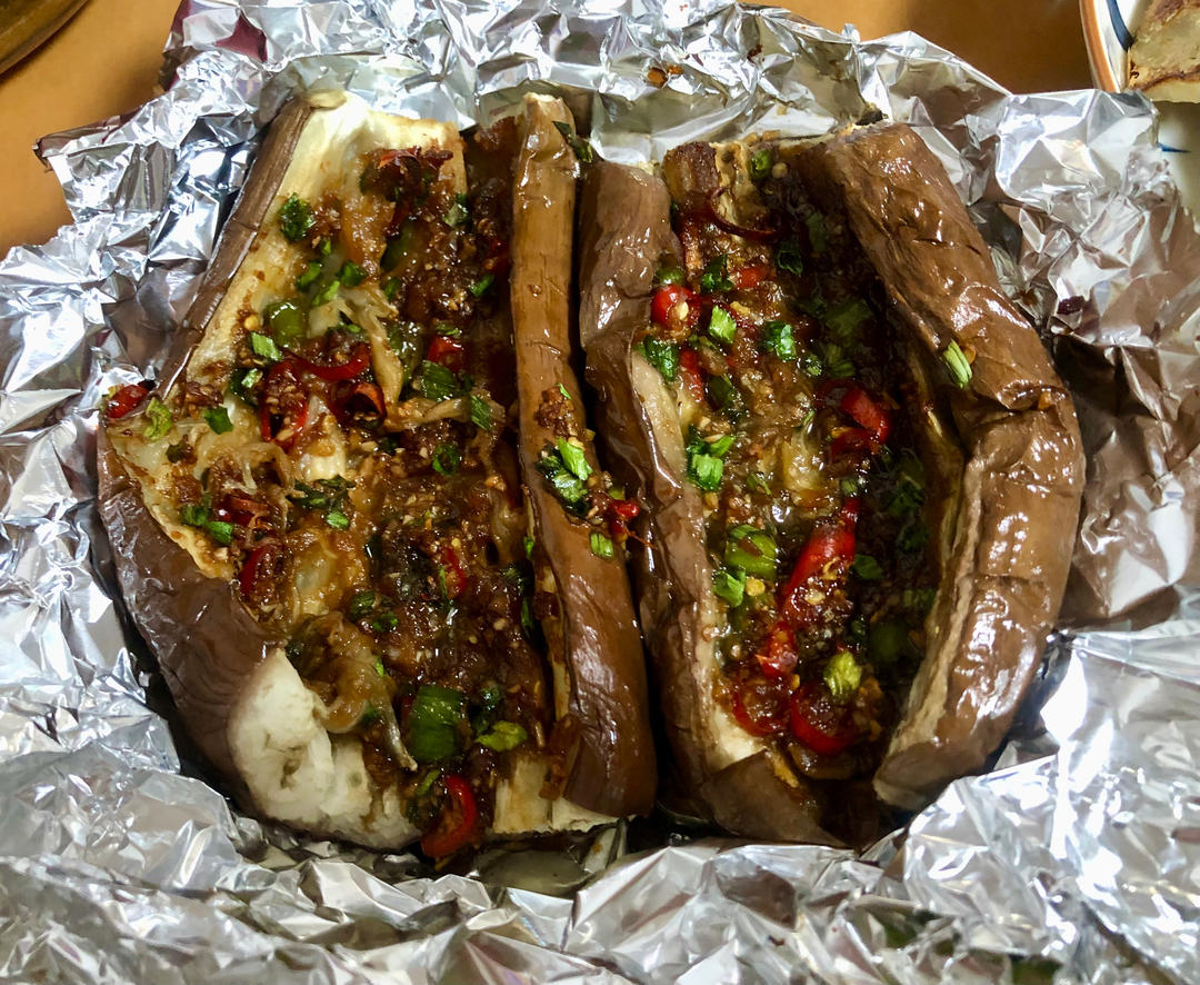 家庭烤箱版烤茄子