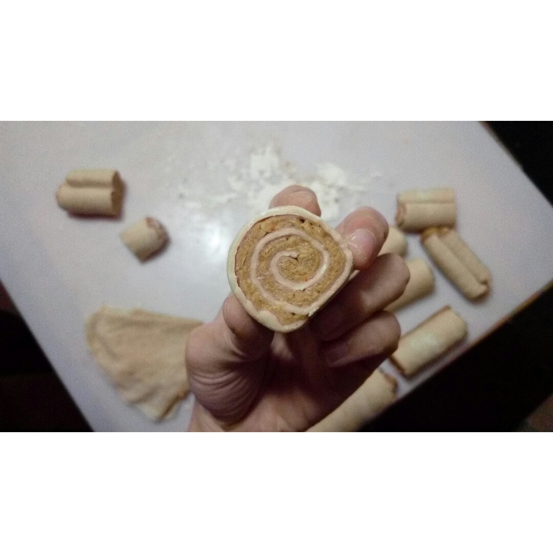 过年必备~春节年货自己做！广式牛耳仔（牛耳朵猫耳朵）