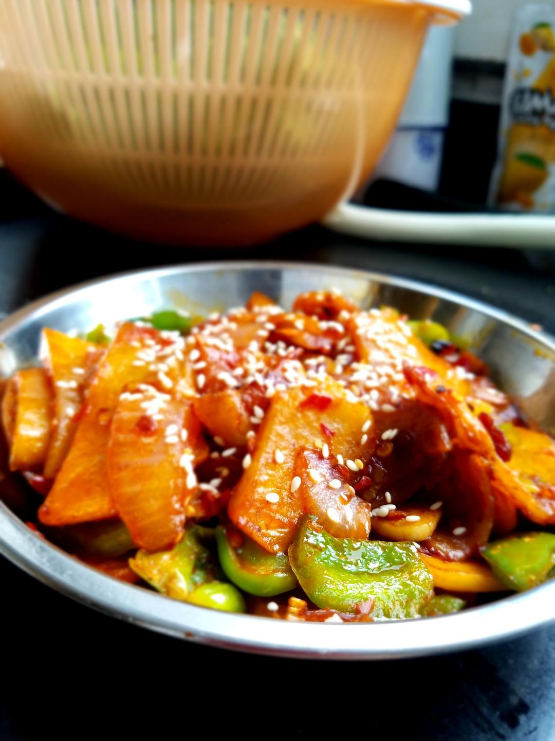 干锅土豆片