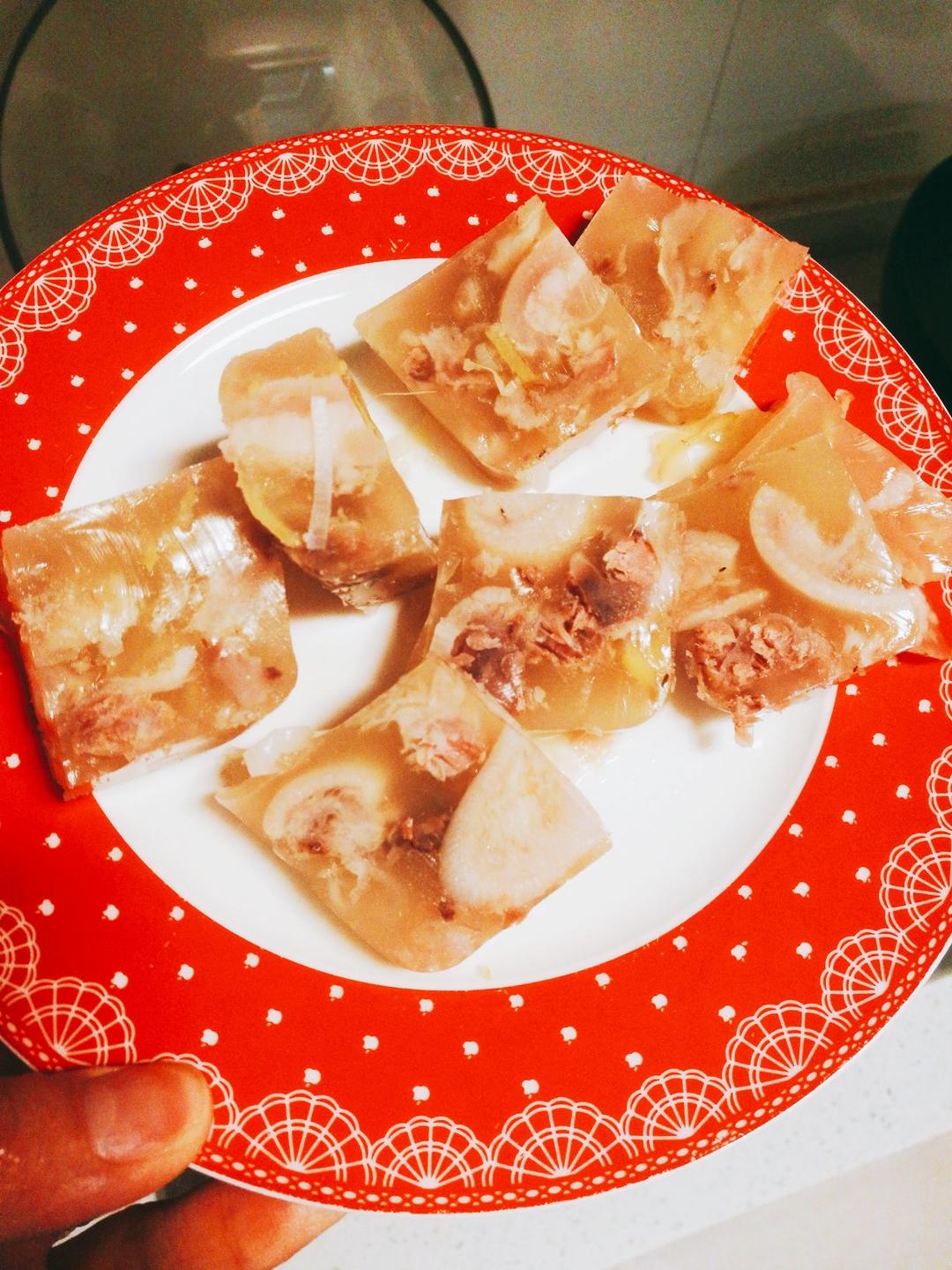 堂妈教你做年夜饭必吃———猪蹄冻