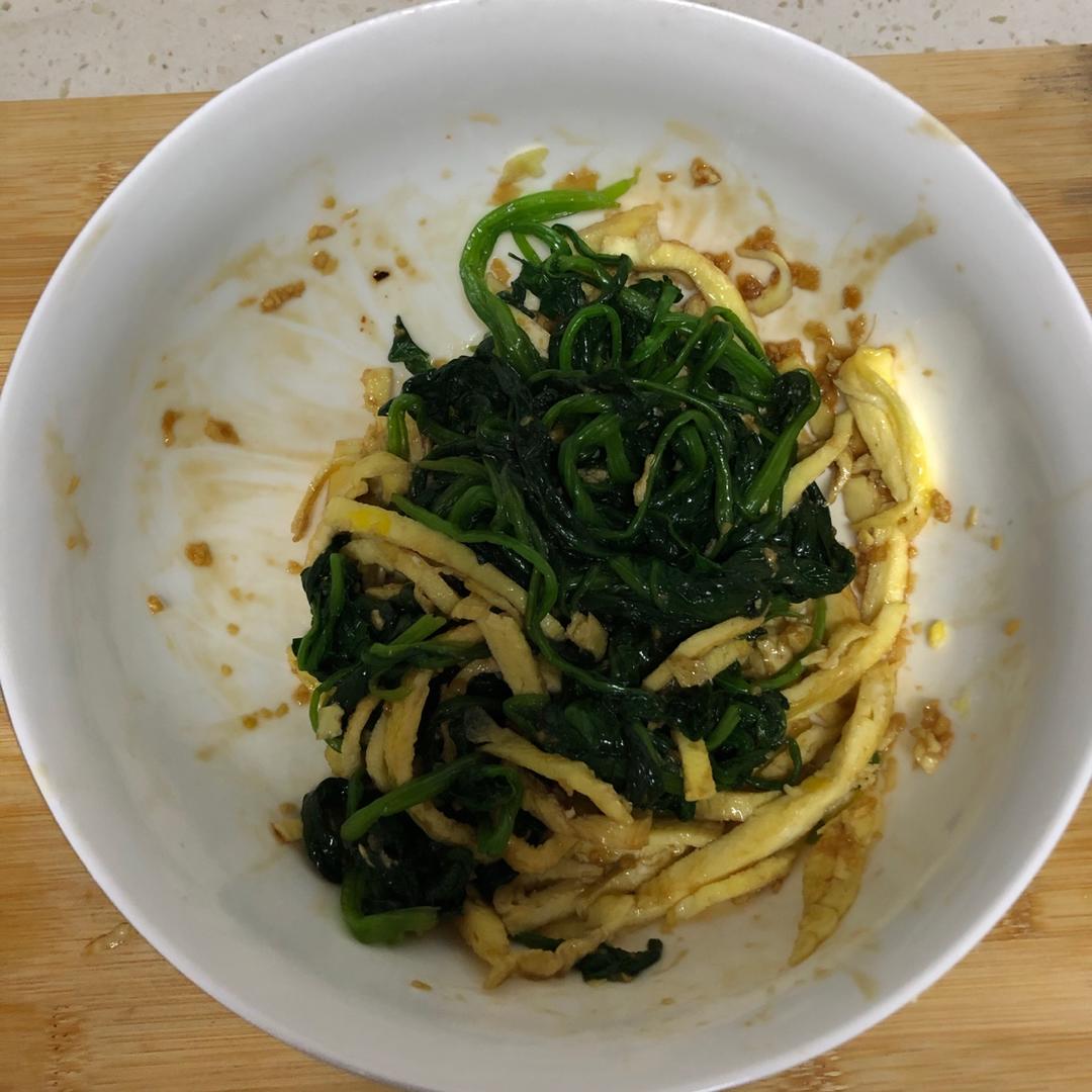 健康低脂凉拌菜—菠菜可以这样吃