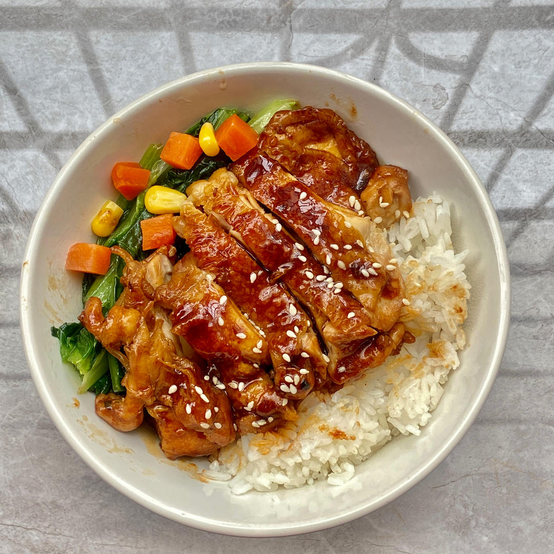 照烧鸡腿饭