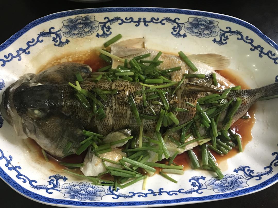 超入味清蒸鱼～清蒸鲈鱼桂花鱼（家常独创）