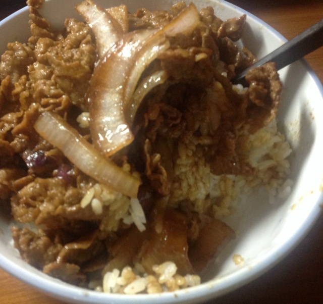 吉野家招牌牛肉饭
