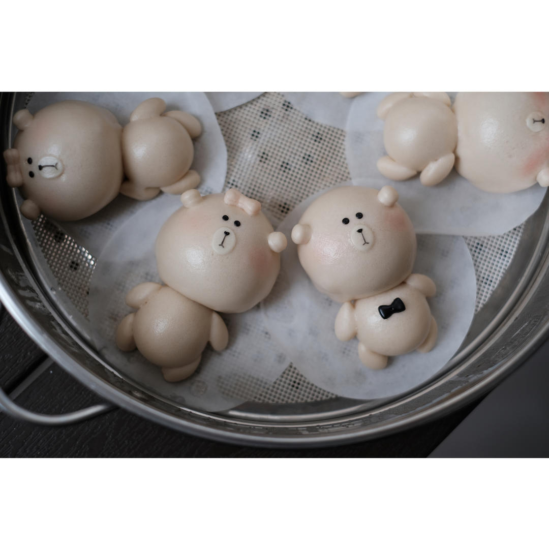 卡通馒头（可妮兔与布朗熊）