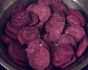 奶香紫薯卷的做法 步骤1