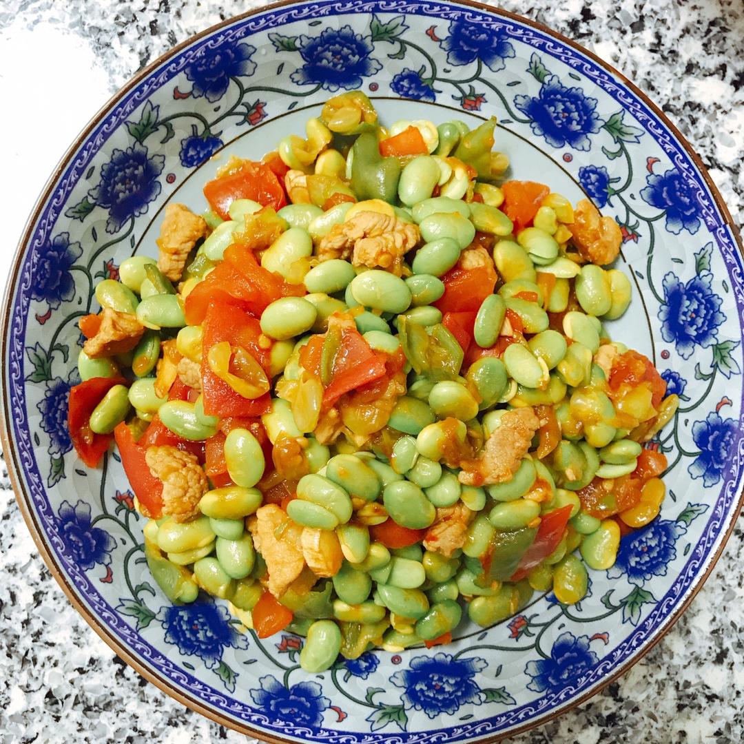 肉沫青豆
