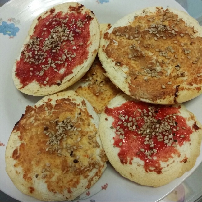 腐乳烤馒头片