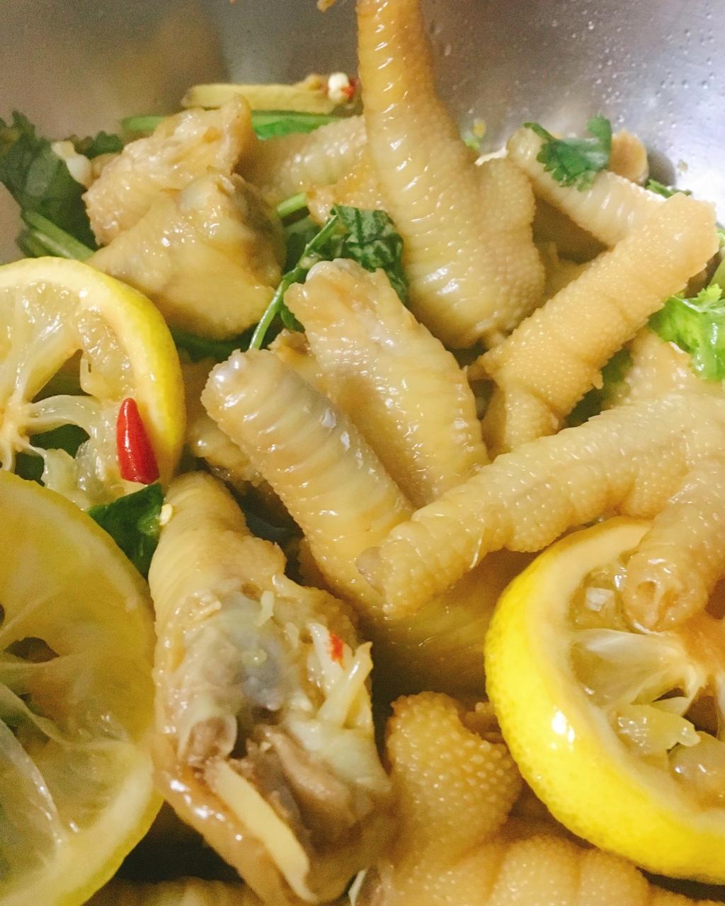 柠檬鸡爪