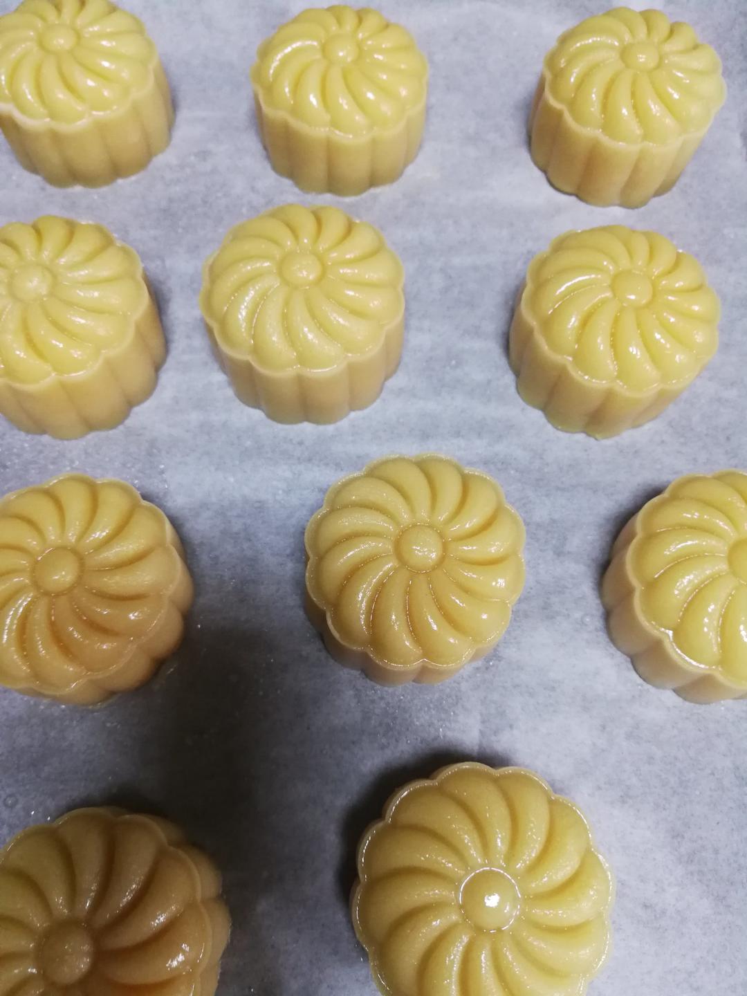 金沙奶黄月饼