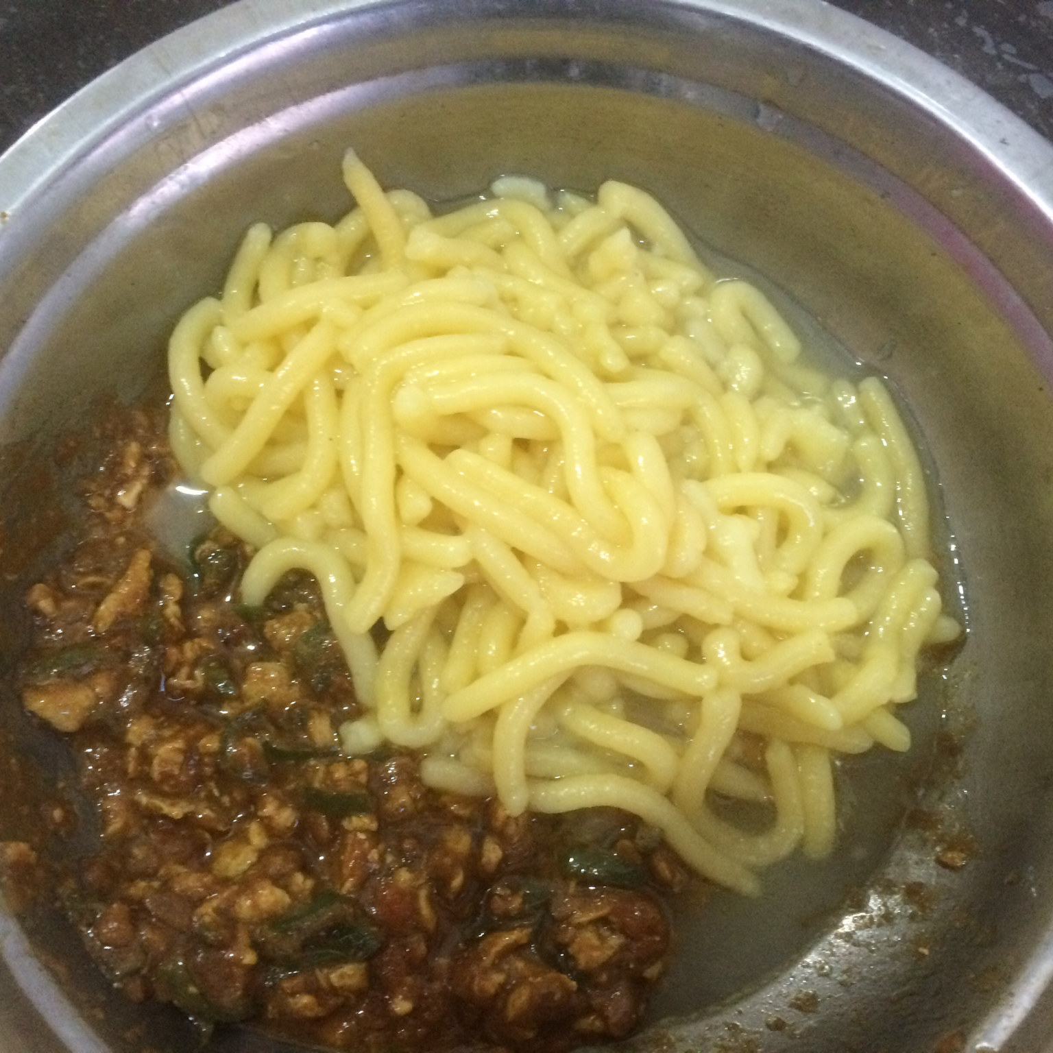 花丛叹花香做的东北特色汤子