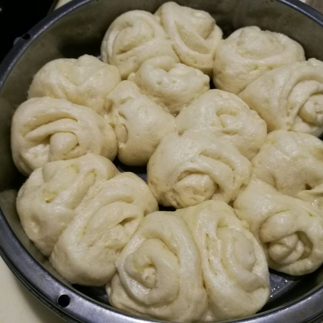 南瓜花卷馒头