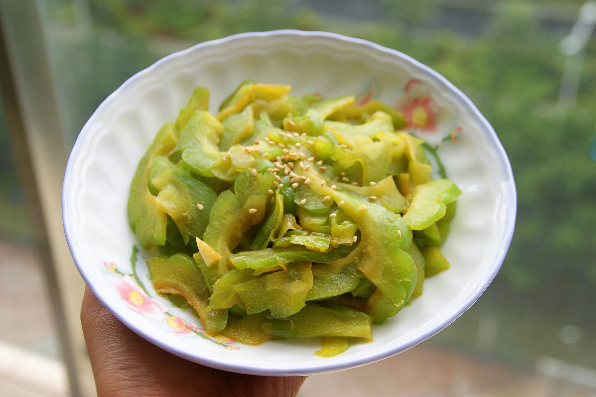 清炒苦瓜
