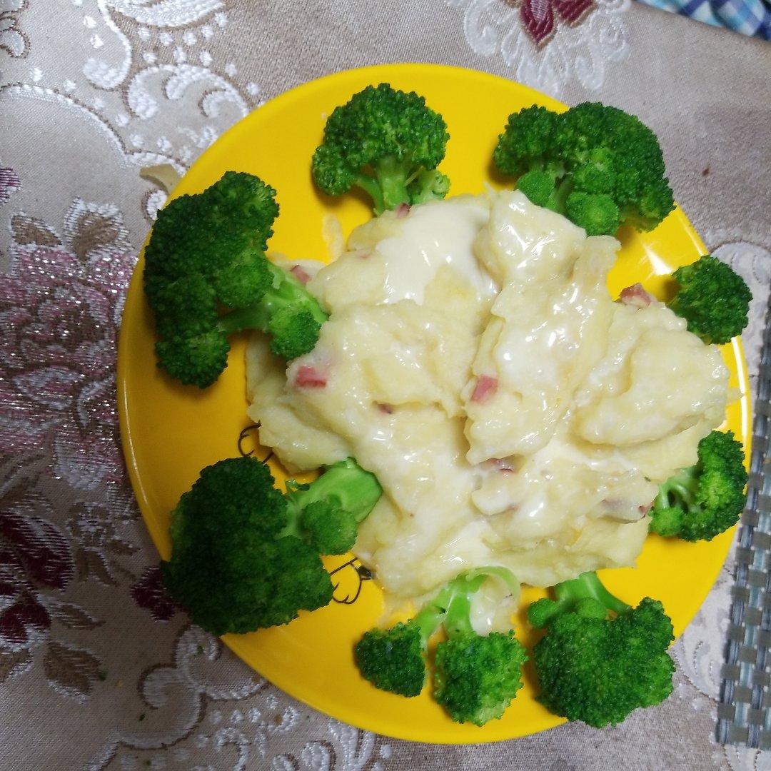 焗烤牛奶土豆  （超级简单）