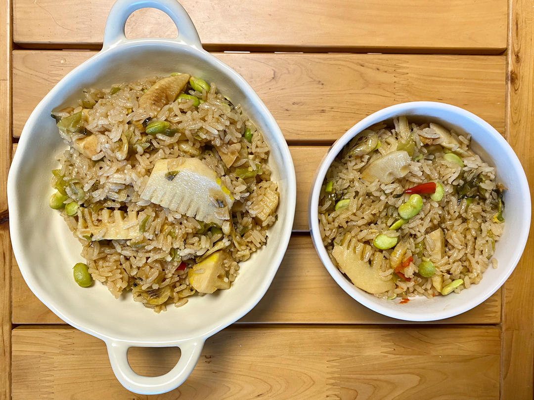 春笋焖饭