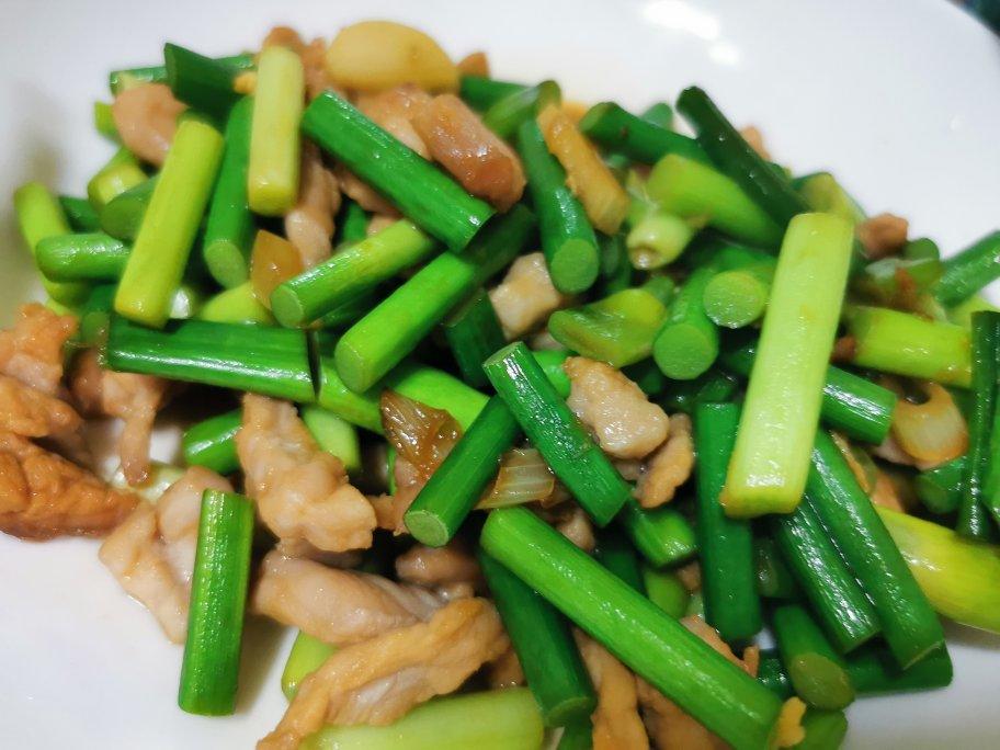 妈妈牌蒜薹炒肉